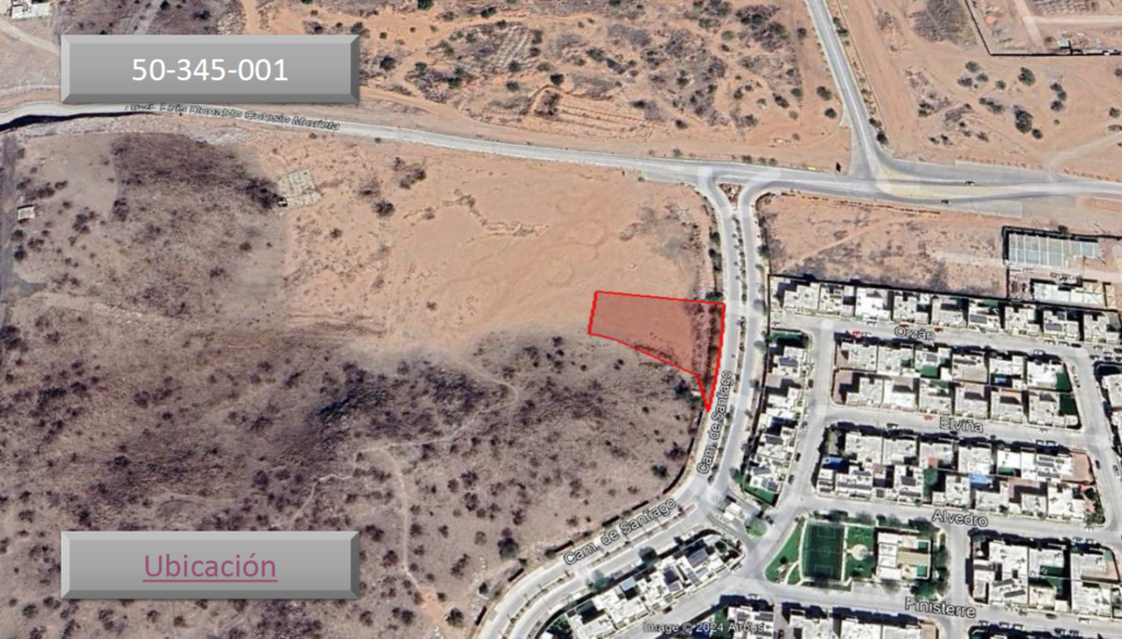 LOTE 1 TERRENO CON UNA SUPERFICIE DE 2,561.06 M2, LA CORUÑA, HILLO., SON.