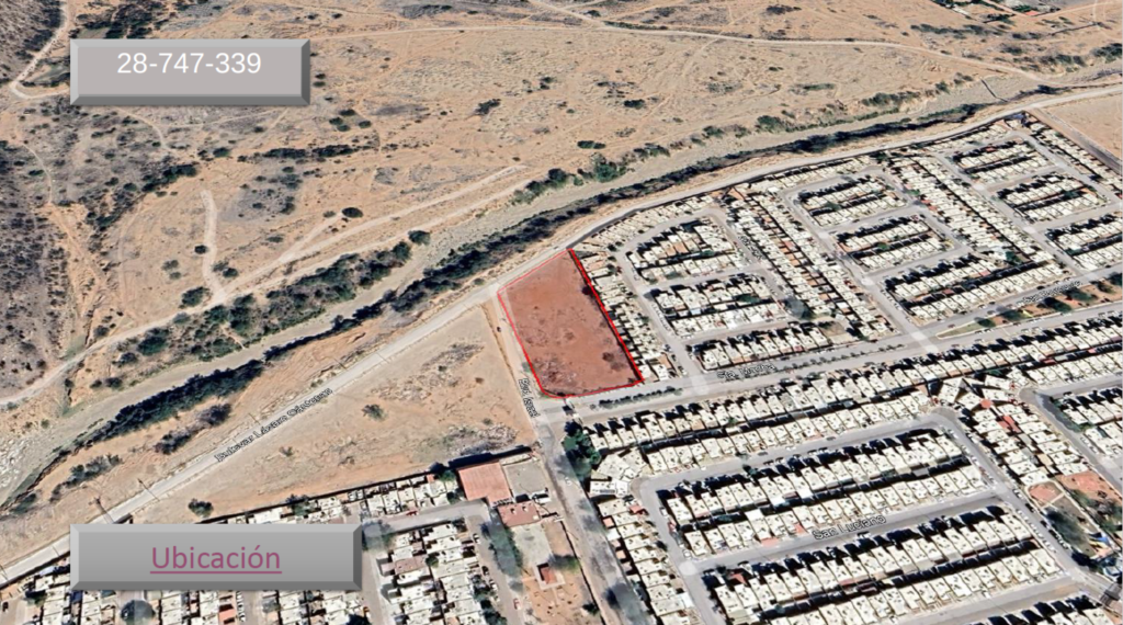 LOTE 2 TERRENO CON UNA SUP. DE 4,964.5M2 SAN MARCOS II HILLO., SON.