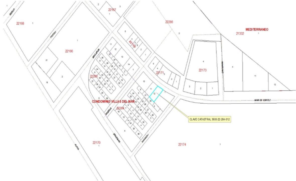 LOTE 2 TERRENO CON UNA SUP. 408.17 M2, BAHIA DE KINO, HILLO., SON.