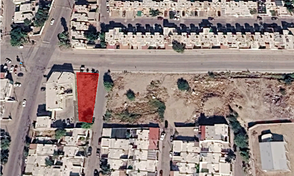 LOTE 4 TERRENO CON UNA SUP. DE 496.22 M2, COL. VILLA CALIFORNIA, HILLO., SON.